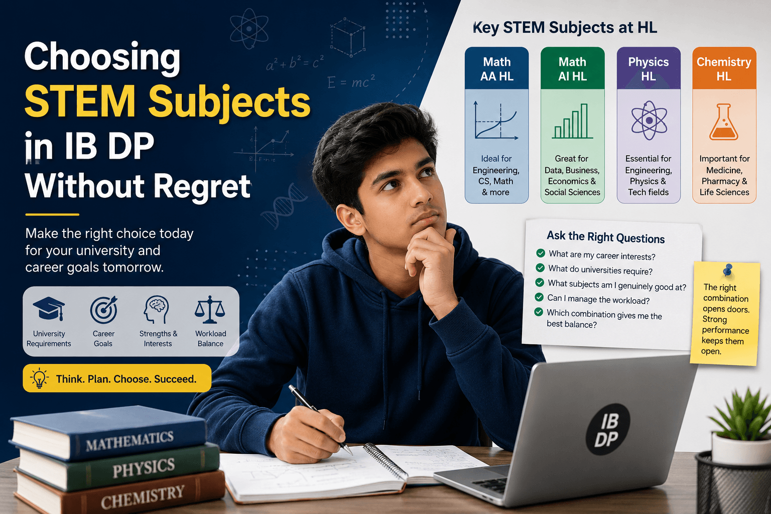 Choosing STEM subjects in IB DP without regret