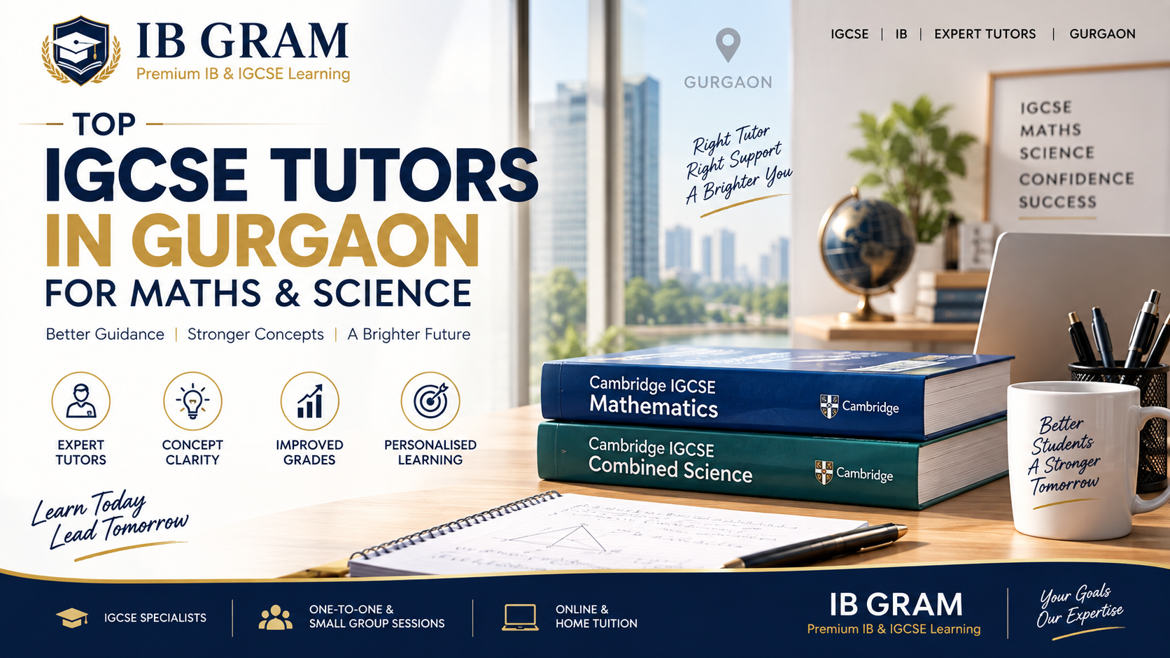 Top IGCSE Tutors in Gurgaon for Maths & Science