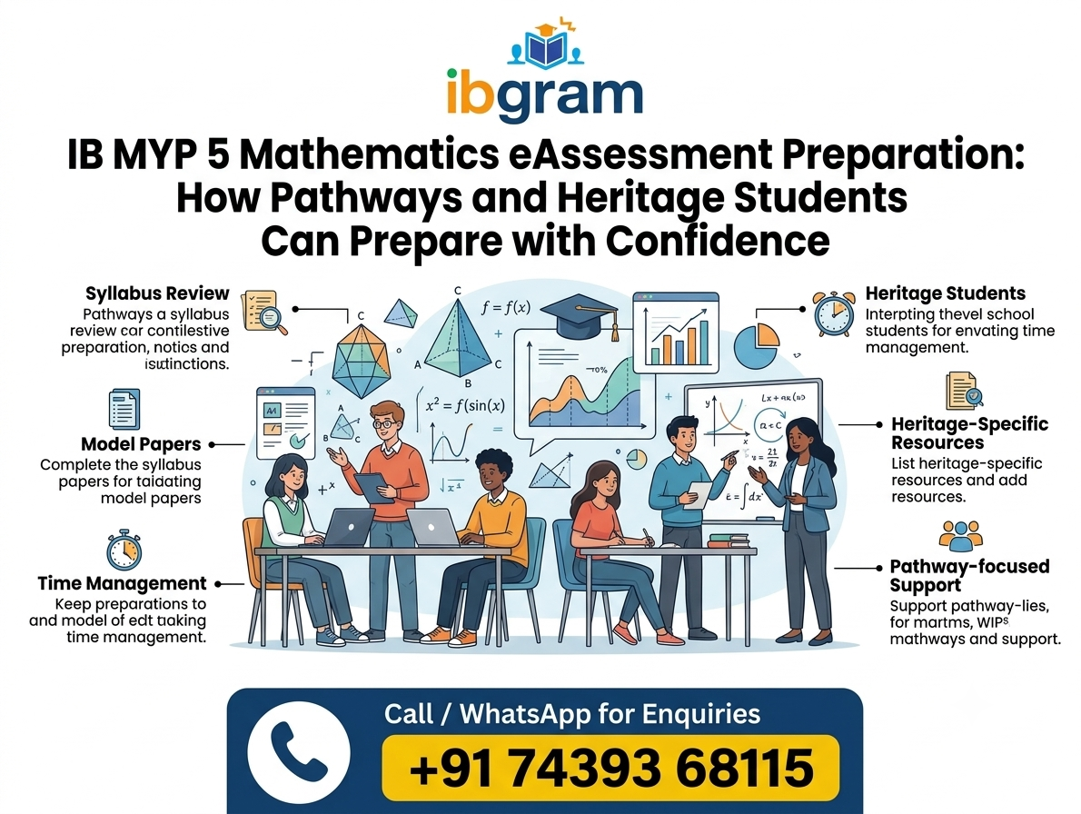 IB MYP 5 Mathematics eAssessment Preparation: How Pathways and Heritage Students Can Prepare with Confidence